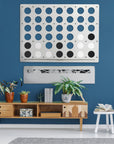 White Giant Four in a Row Wall Game