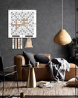 White Words Wall Game