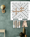 White Words Wall Game