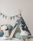 Mint Decorative Fabric Garland