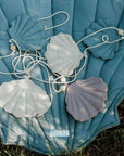 Dusty Blue Shell Garland Decoration