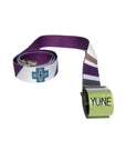 Gemini Yoga Strap – White Stretching Strap w/ Metal Buckles | Yune Yoga-4