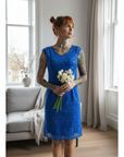 Star Breastfeeding Dress | Navy Nursing Dress | Limited Edition | MilkyMoon