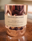 Premium copper tin candles, elegant hand-poured soy candles in luxury scents, cruelty-free eco-friendly home decor by Ralph's Orchard at brixbailey.com