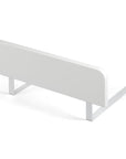 Sebra classic white junior and grow bed, premium Danish-designed convertible kids bed, stylish and durable for long-term use by Ella James at brixbailey.com