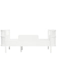 Sebra classic white junior and grow bed, premium Danish-designed childrens bed, stylish and durable for multiple growth stages by Ella James at brixbailey.com
