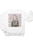 Unisex Crewneck Sweatshirt with Illustrated Design