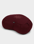 Yoga Studio GOTS Organic Cotton Crescent Lotus Zafu Buckwheat Cushion