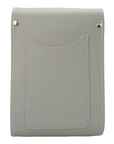 Handmade Leather Festival Phone Bag - Ghost Grey