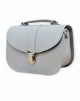 Olympia Handmade Leather Bag - Ghost Grey