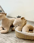 Giant Cream Velvet Pegasus Soft Toy for Nursery Magic