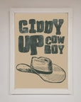 Giddy Up Framed Poster