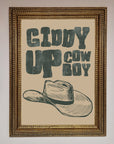 Giddy Up Framed Poster
