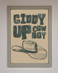 Giddy Up Framed Poster