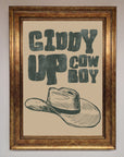 Giddy Up Framed Poster