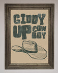 Giddy Up Framed Poster