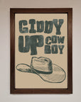 Giddy Up Framed Poster