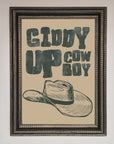 Giddy Up Framed Poster