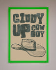 Giddy Up Framed Poster