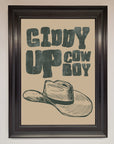 Giddy Up Framed Poster