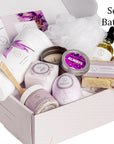Lavender Bath and Body Gift Set for Relaxation