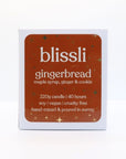 gingerbread – maple syrup, ginger & cookie 220g soy candle