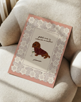 Fetch Me A Weenie Martini - Ginger Dachshund Print