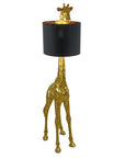 Giraffe Gold Tall Floor Lamp – Luxurious & Artistic Design by Sostter at brixbailey.com