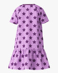 Girls Ruffle Dress with Star Print