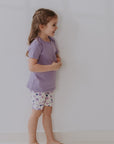 Girls' Short Leggings EMMA - Summer Flowers