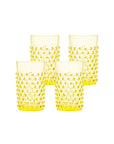 Citrine Dew Drop Tumblers - Set Of 4