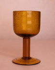Eleanor Wine Glass, Mustard - Set of 8