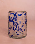 Louisa Confetti Tumbler, Blue - Set of 4