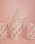 Poolside Gossip - Translucent White Acrylic Tumbler x 6