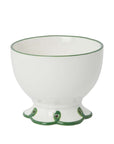 Glorious Green Scalloped Nibbles Bowl - Set of 4