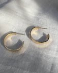 Chunky Bombshell Hoop Earrings