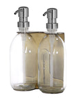 Gold Double Wall Mounted Soap Dispenser