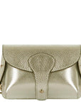 Gold Leather Mini Crossbody Bag - Brix + Bailey