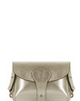Gold Leather Mini Crossbody Bag - Brix + Bailey
