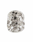 Gold or Silver Statement Saddle Ring - Hemera
