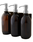 Gold Triple Wall Mounted Soap Dispenser-9