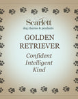 Golden Retriever Silver Dog Charm Bracelet