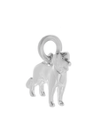 Golden Retriever Silver Dog Charm