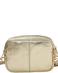 Gold Convertible Leather Cross Body Camera Bag Ethical Sustainable Bag Brand Brix and Bailey