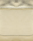 Gold Metallic Sling Leather Bag Brix and Bailey Ethical Leather Bag Brand