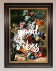 Good Vibes Framed Wall Art