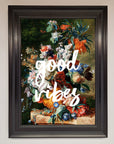 Good Vibes Framed Wall Art