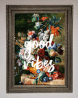 Good Vibes Framed Wall Art