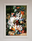 Good Vibes Framed Wall Art