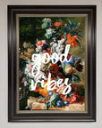 Good Vibes Framed Wall Art